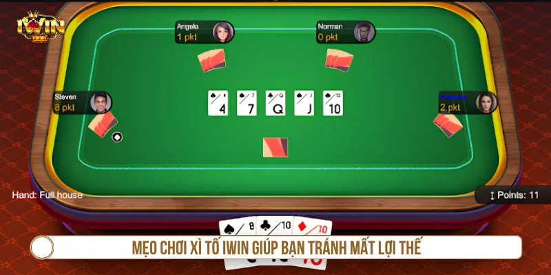 Xì Tố IWIN - Cách Chơi Hay Với Kinh Nghiệm Cho Tân Thủ Mẹo chơi Xì Tố IWIN giúp bạn tránh mất lợi thế